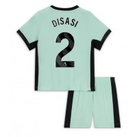 Fotbalové Dres Chelsea Axel Disasi #2 Dětské Alternativní 2023-24 Krátký Rukáv (+ trenýrky)